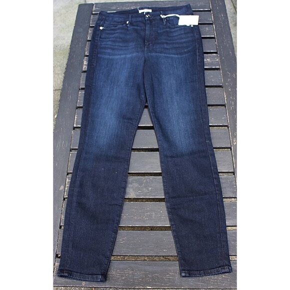 New w/Tags  - sz 14/32 - Good American Good Legs Slim Leg, STRETCH, Blue 224 - Picture 3 of 10